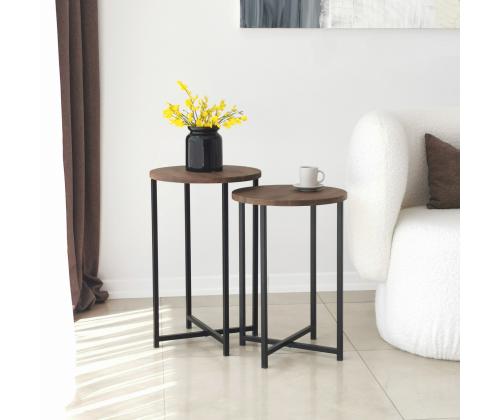 Kohvilaud Neta Set - Walnut