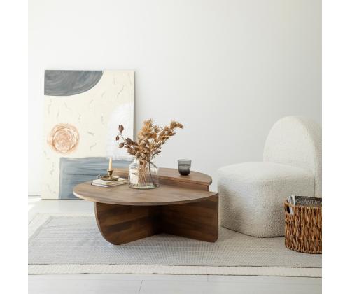 Kohvilaud Podium Wood - Walnut