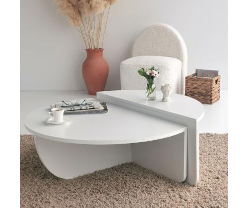 Kohvilaud Podium - White