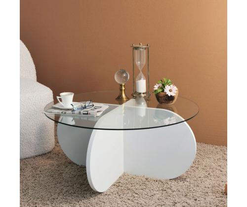 Kohvilaud Bubble - White