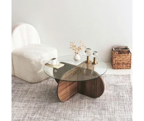 Kohvilaud Bubble - Walnut