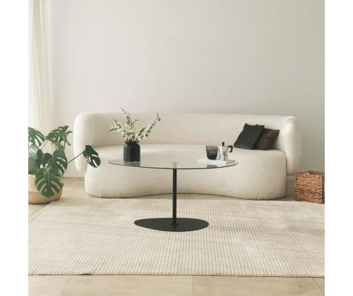 Kohvilaud Porto - Transparent, Black