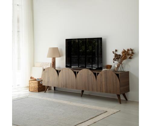 TV laud Mesta - Walnut v2