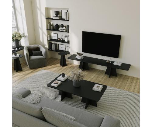 TV laud Mushroom - Black