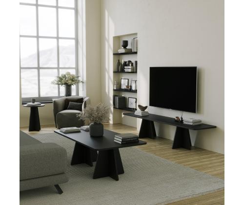 Kohvilaud Mushroom - Black