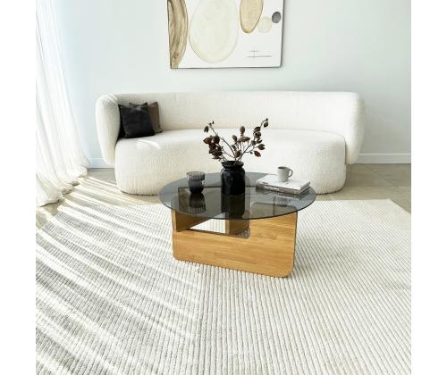 Kohvilaud Mia - Oak, Fume