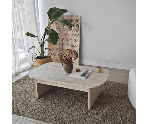 Kohvilaud Theseus - Travertine