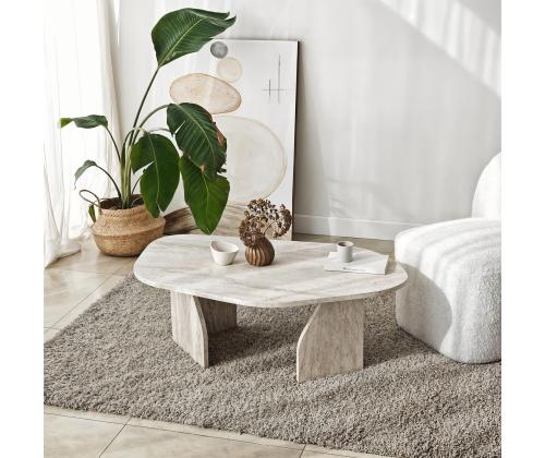 Kohvilaud Rock - Travertine