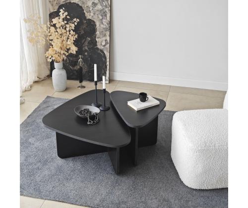 Kohvilaud Ballare Set - Black