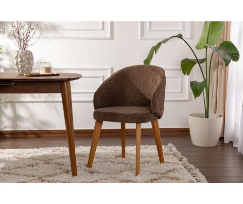 Mööblikomplekt toolid Bentley - Brown, Dark Oak