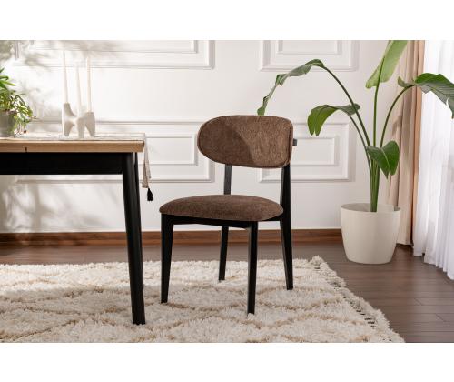 Mööblikomplekt toolid Lionte - Brown, Black