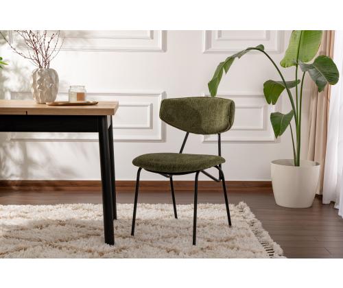 Mööblikomplekt toolid Nancy - Green, Black