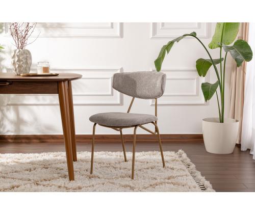 Mööblikomplekt toolid Nancy - Grey, Gold