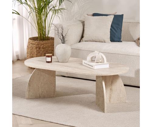Kohvilaud Melina - Travertine