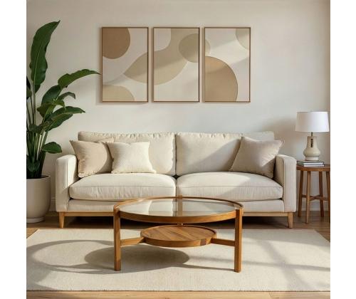 Kohvilaud Flora - Walnut