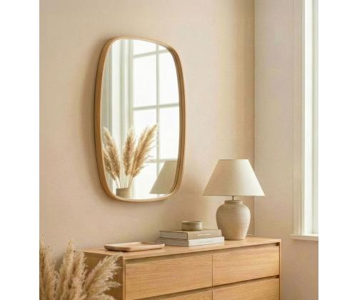 Peegel Cloudy 62 - Oak