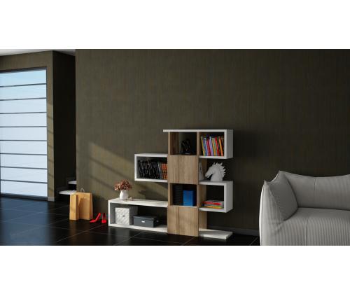 Karlin - White, Walnut