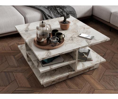 Kohvilaud Skull - Ephesus Marble