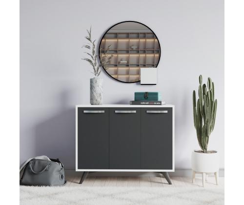 Piffa - White, Anthracite