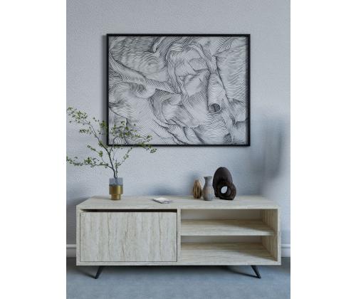 TV laud Maku - Travertine