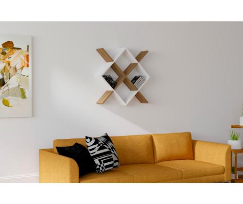 Semo - Walnut, White