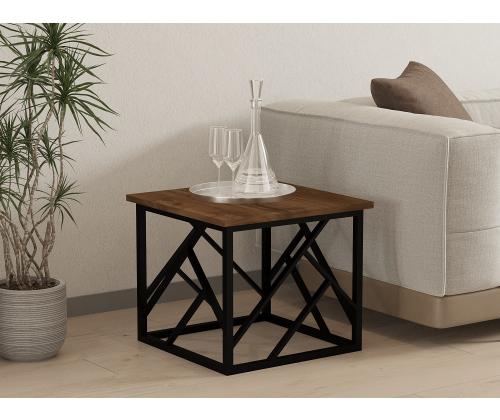 Kohvilaud Woda - Walnut, Black