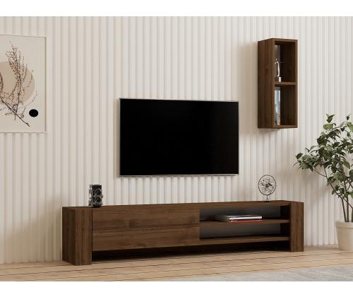 TV laud Naz - Walnut