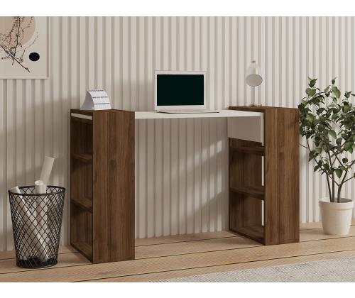 Handy - Walnut, White