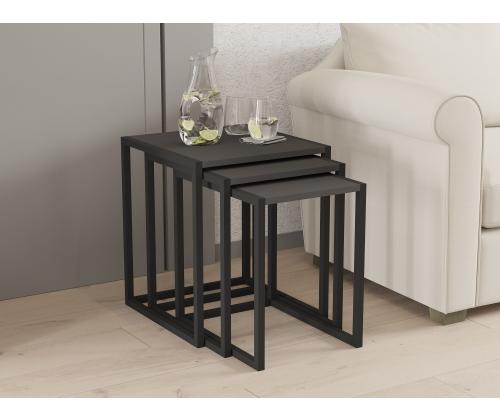 Mööblikomplekt lauad Tali - Black, Anthracite