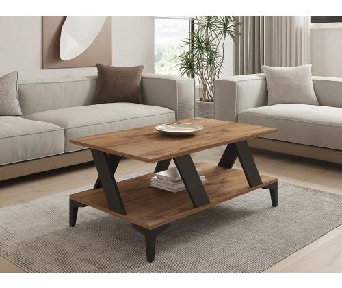 Kohvilaud Tabla - Anthracite, Atlantic Pine