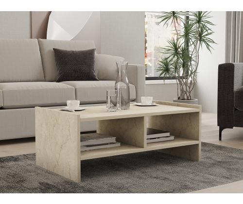 Kohvilaud Pera - Travertine