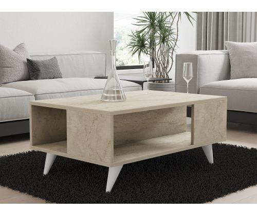 Kohvilaud Yuka - Travertine