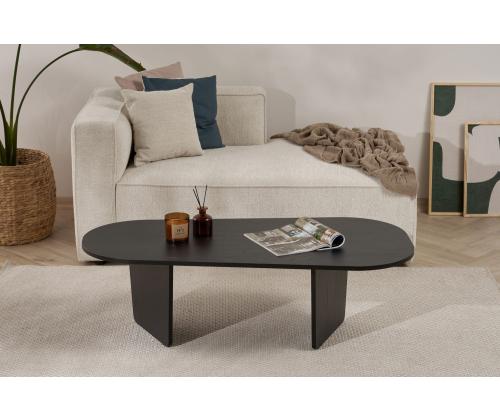 Kohvilaud Ovalis - Wood Black