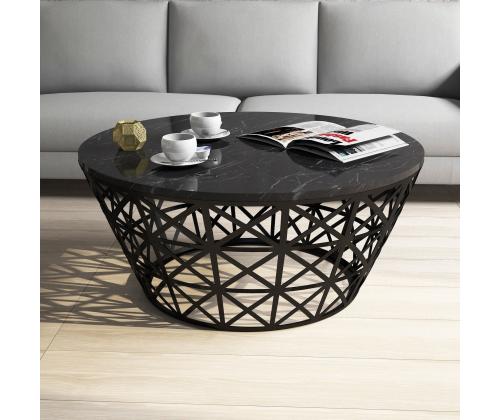 Kohvilaud Stil - Black Marble