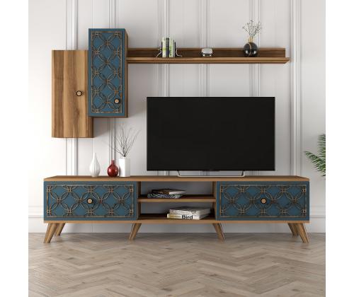 TV laud Class S - Walnut, Chalcedony