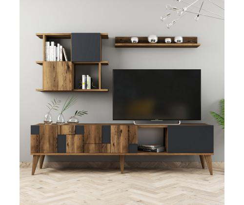 TV laud Madrid - Anthracite