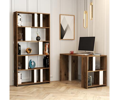 Lima - Walnut, White