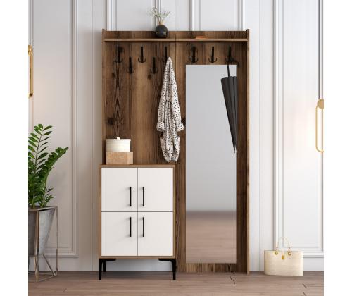 Berlin BC - Walnut, White