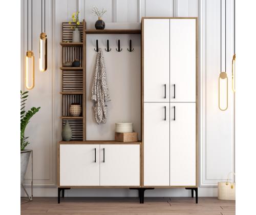 Viyana DA - Walnut, White