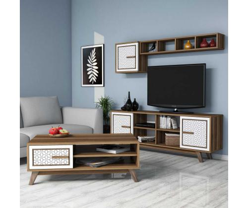 Ayla - Walnut, White