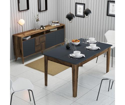 Milan 521 - Walnut, Anthracite