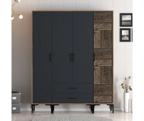 Kumsal STP - Walnut, Anthracite