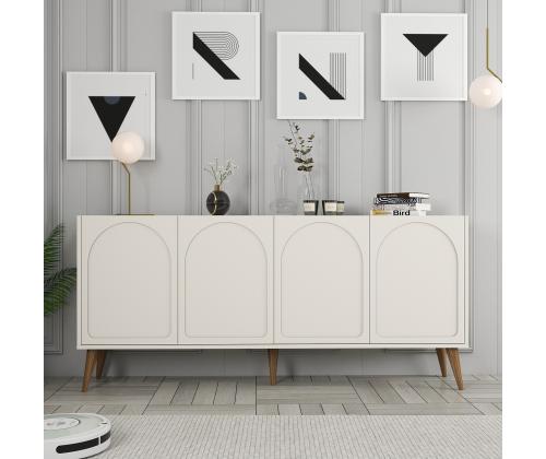 Lyon 81 - Cream, Walnut