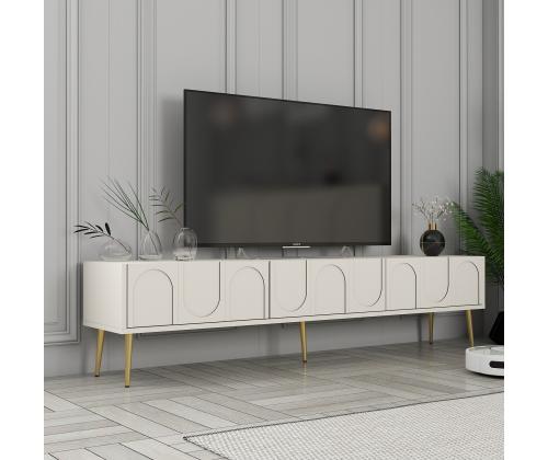 TV laud Lyon 43 - Cream, Gold