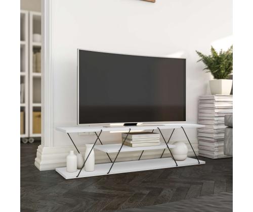 TV laud Canaz v2 - White, Black