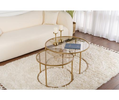 Kohvilaud Aurum - 80, 60 - Gold, Bronze