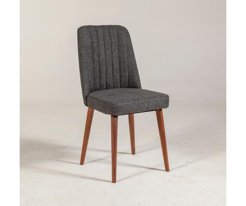 Tool Vina Sandalye Anthracite, Walnut