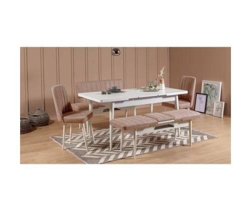 Tool Vina Sandalye White-Stone