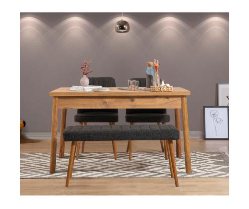 Mööblikomplekt toolid Costa Atlantice-Anthracite