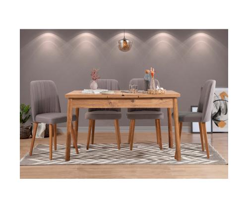 Mööblikomplekt toolid Santiago Atlantic Grey